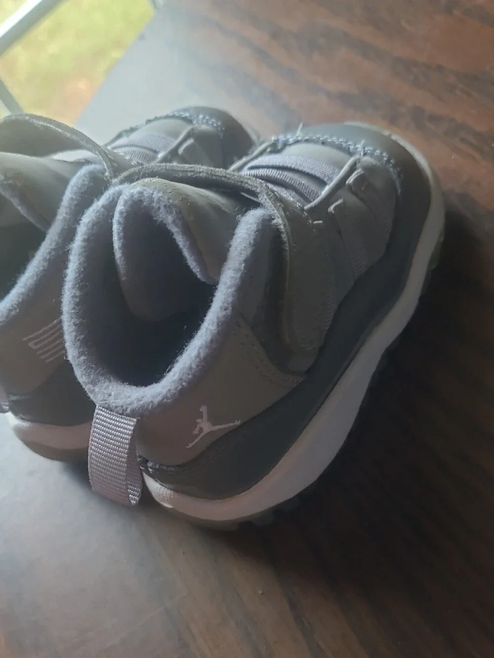 Baby Nike Air Jordan 11 Retro TD 'Cool Grey' Size 6C